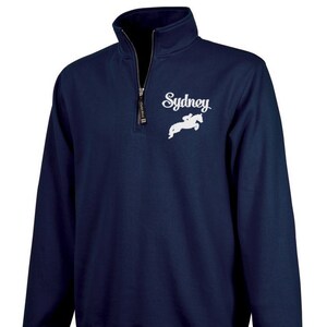Horse Apparel, Personalized Horse Sweatshirt, Horse Competition Apparel, Horse Lover Gifts