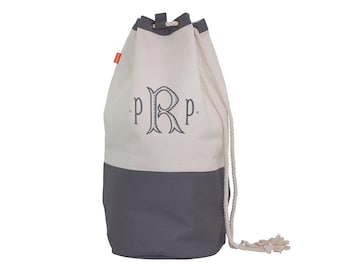 Monogrammed Laundry Bag, Monogram Laundry Tote, Graduation Gift, Laundry Bag for Dorm