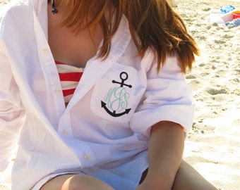 anchor beach cover up