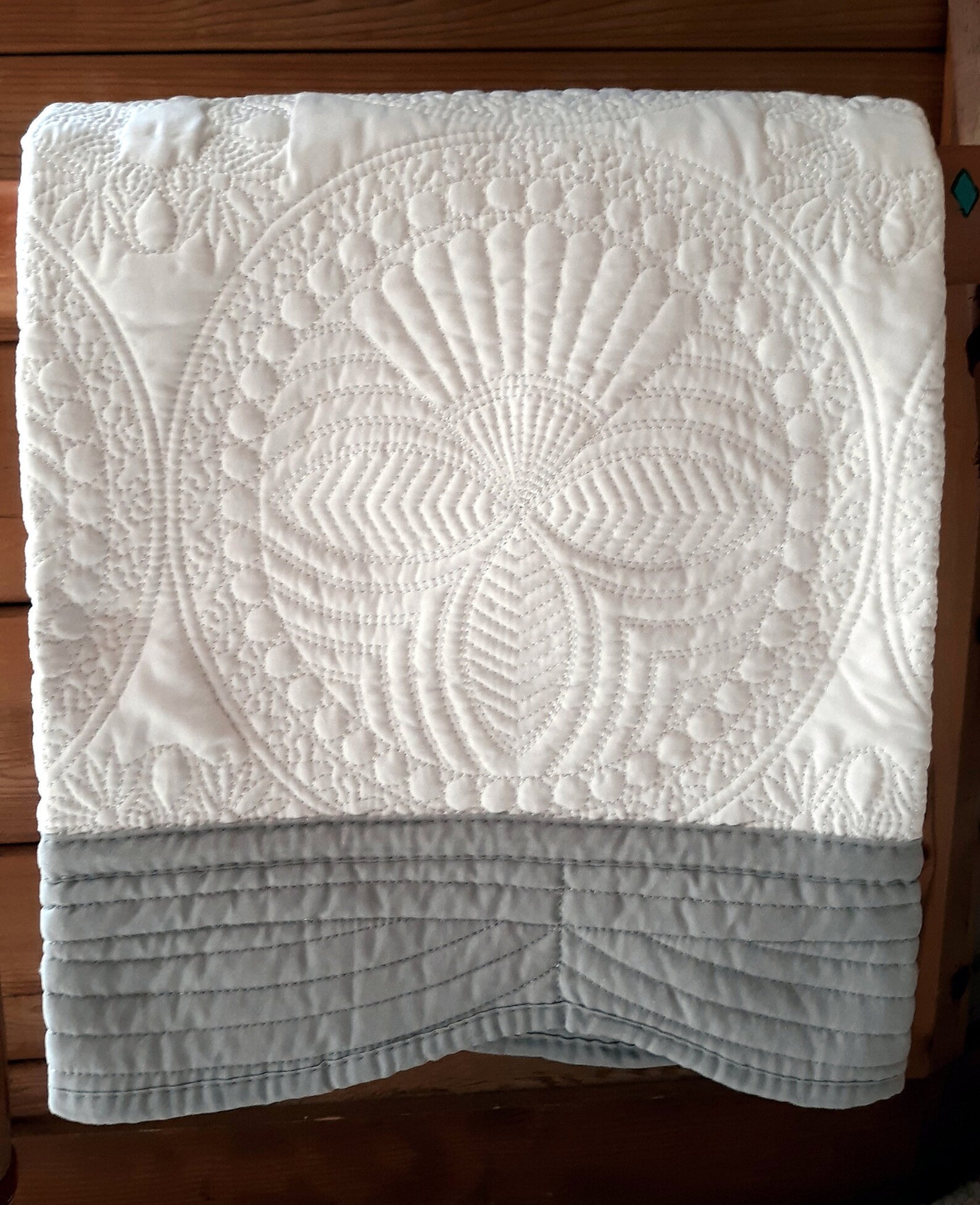 Heirloom Baby Quilt with Monogram Monogrammed Baby Blanket Etsy