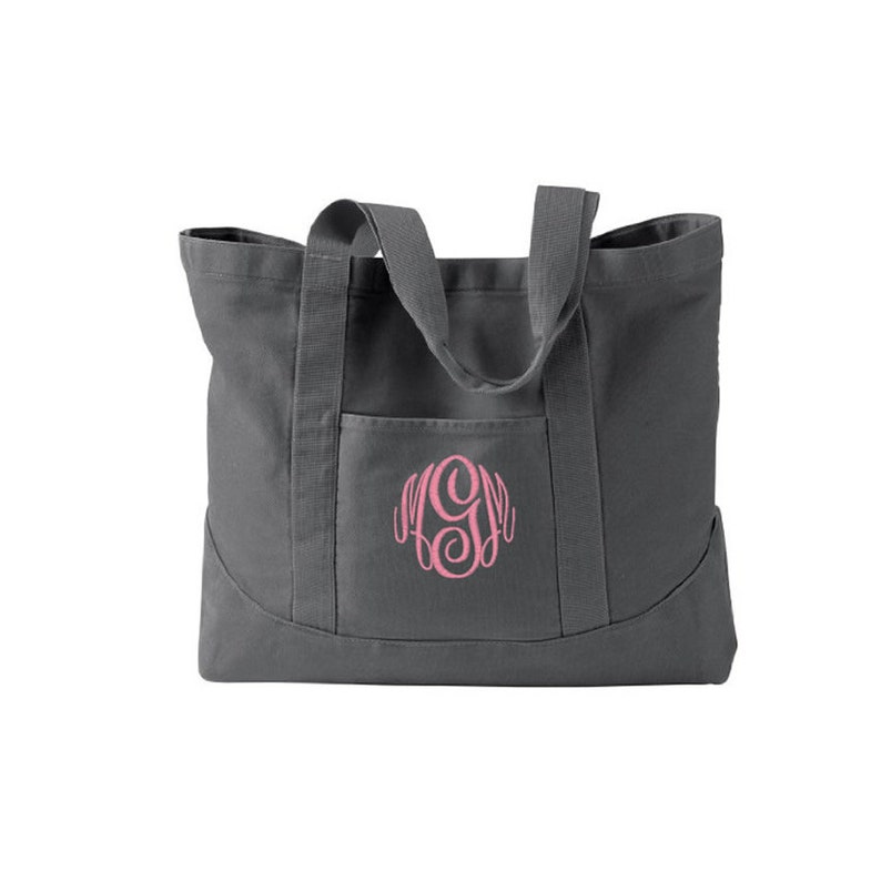 TOPEAST Initial Jute Tote Bag With Zipper Pocket Adjustable Strap Personalized Birthday Gift For Women