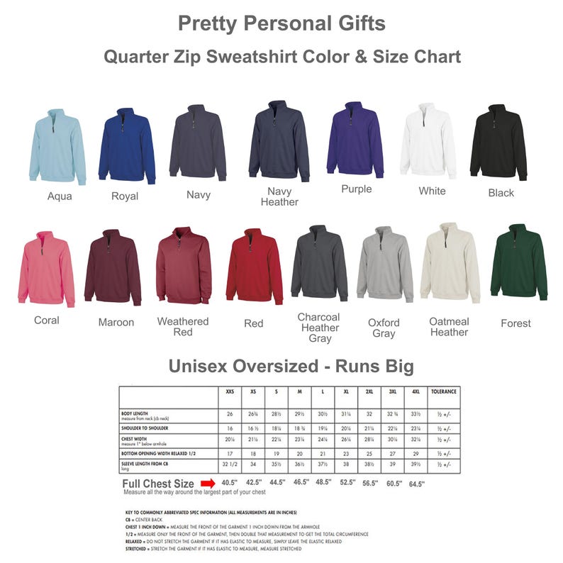 Personalized Horse Quarter Zip Adult Size Sweatshirt: Embroidered Equestrian Apparel Gift White