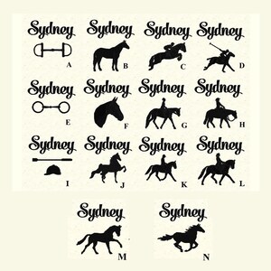 Embroidered Horse Quarter Zip Pullover: Ladies Equestrian Sweater Apparel image 4