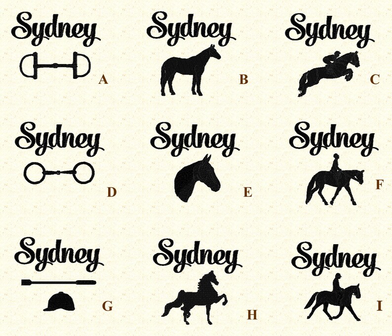 Personalized Equestrian Jacket Embroidered Horse Jacket Etsy