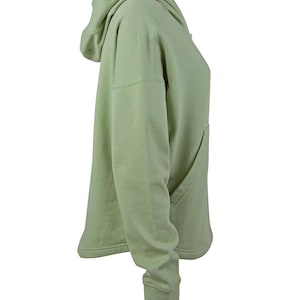 Monogrammed Half-Zip Funnel Neck Sweatshirt: Embroidered Ladies Pullover Hoodie image 11