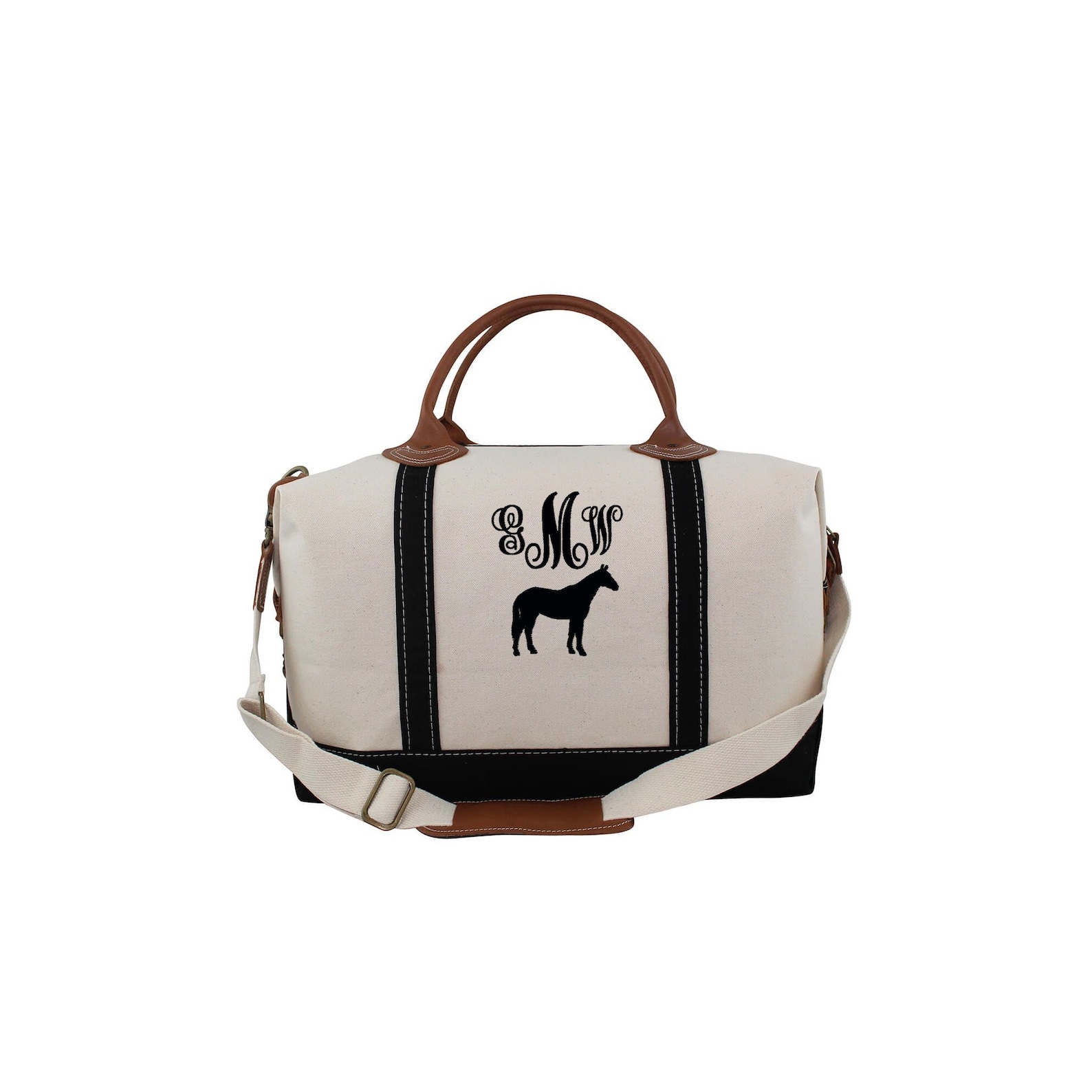 Personalized Barn Bag Horse Tote Tack Bag Monogram Horse Etsy