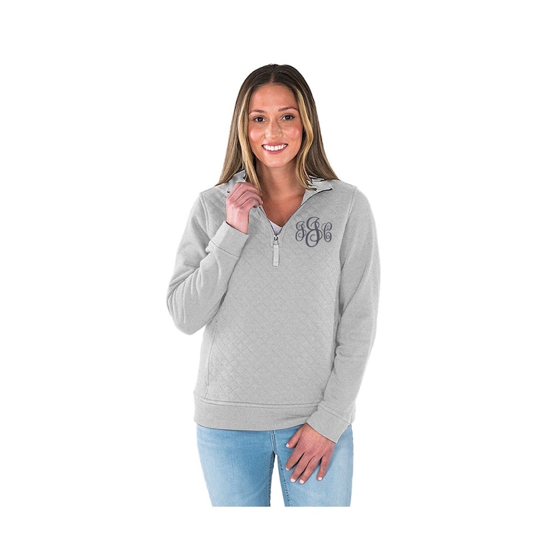 quilted quarter zip with monogram, monogrammed quilted quarter zip, franconia Charles River Apparel Quarter Zip personalized, trending sweatshirt, quilted pullover,