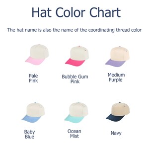 Personalized Two-Tone Canvas Hat: Custom Embroidered Text, Dibs On The Captain Hat Boating Gift Bild 4