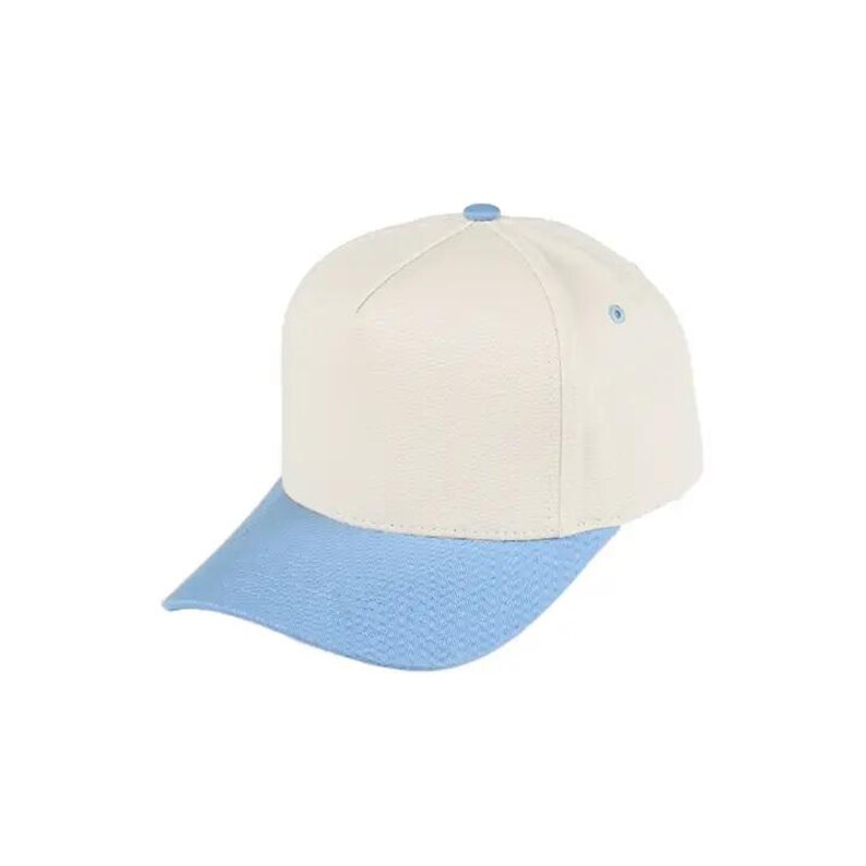 Personalized Two-Tone Canvas Hat: Custom Embroidered Text, Dibs On The Captain Hat Boating Gift Bild 15