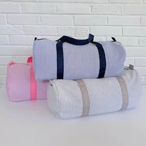 duffel bags for kids, seersucker duffel bag