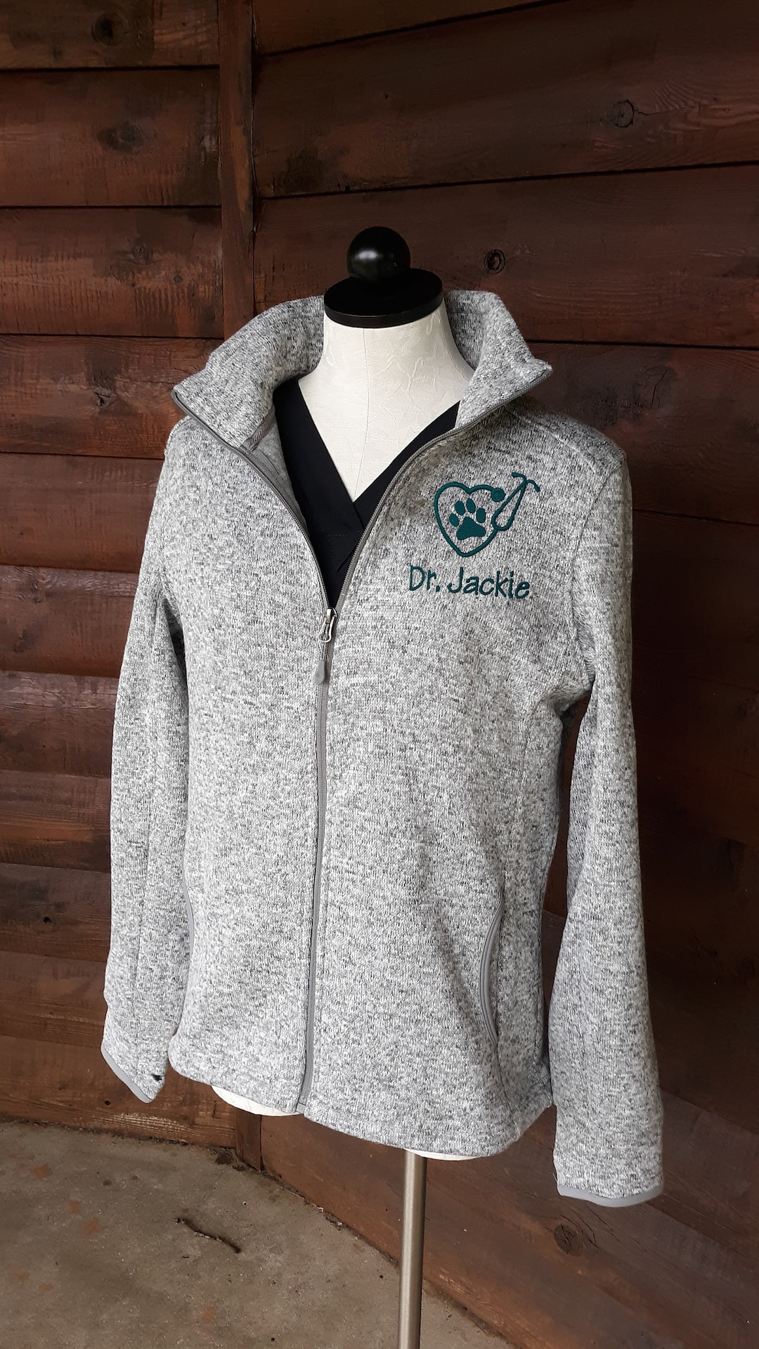 Ladies Vet Jacket, Veterinarian Jacket, DVM Jacket, Veterinary Office