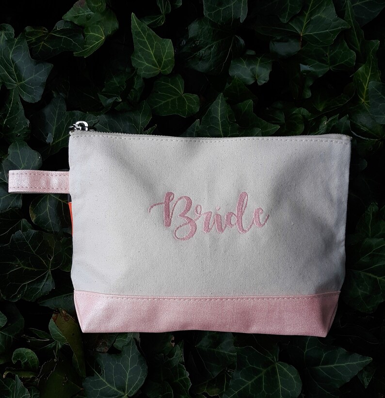 PrettyPersonalGifts Canvas Makeup Bag