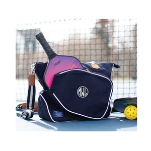 Pickleball bag for pickleball player, gift for pickleballer, gift for pickleball enthusiast, personalized pickleball bag, pickleballer