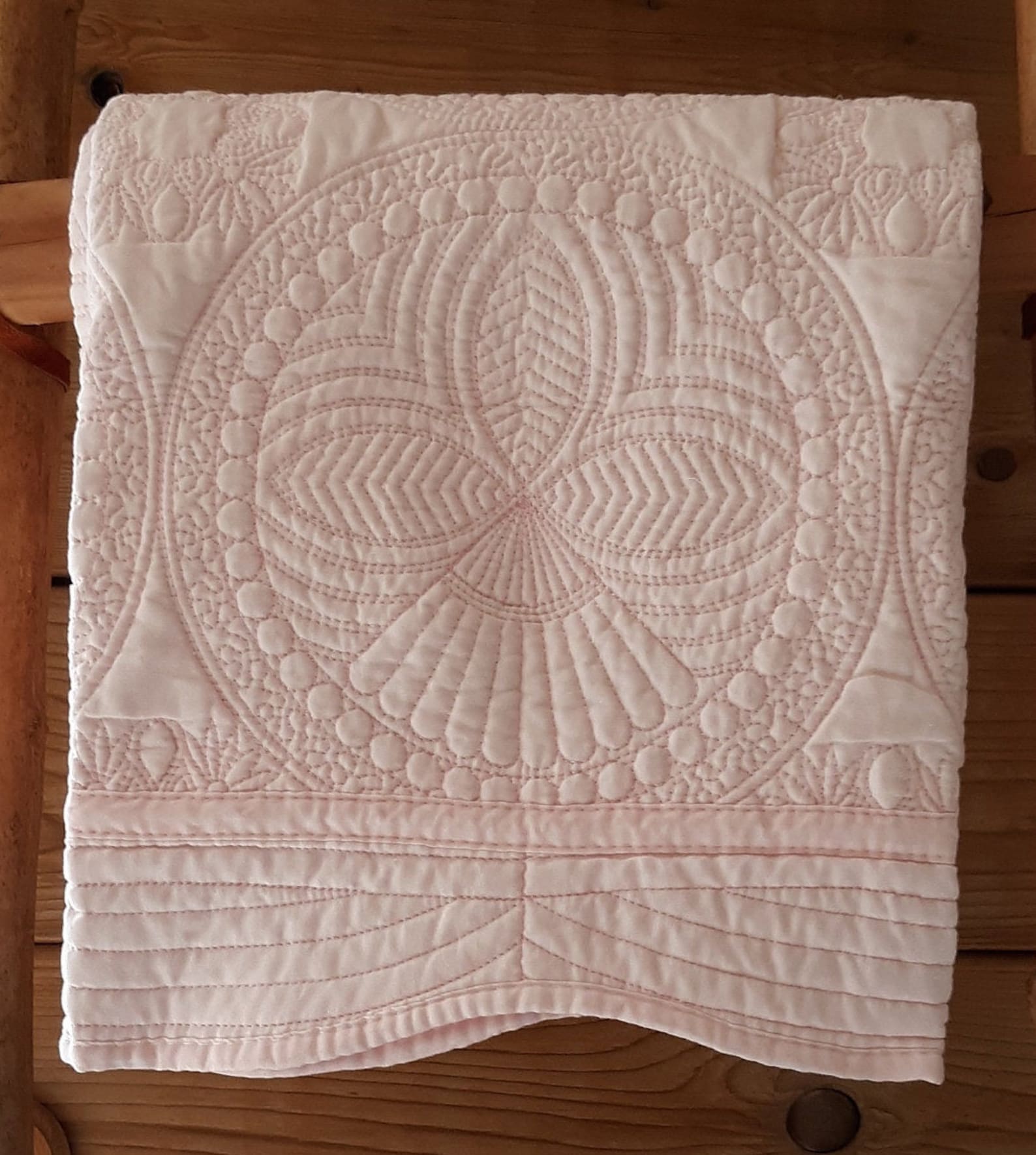 Heirloom Baby Quilt with Monogram Monogrammed Baby Blanket Etsy