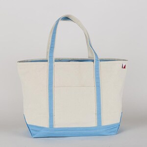 Personalized Embroidered Canvas Tote Bag: Zipper Top Bridal Party Gift bild 12