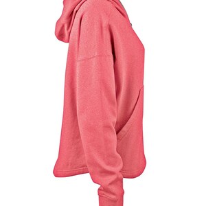 Monogrammed Half-Zip Funnel Neck Sweatshirt: Embroidered Ladies Pullover Hoodie image 3