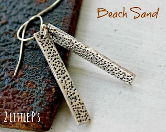 Beach Jewelry, Nautical, Ocean inspired, Beach Sand Earrings