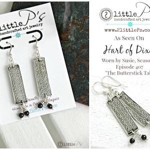 As Seen on Hart of Dixie, Boho, Gift for Her,Textured Art Jewelry, Handcrafted Pure Silver