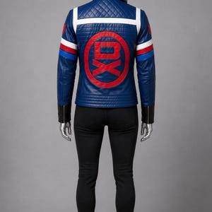 MCR Inspired Gerard Way Party Poison Jacket | My Chemical Romance Cosplay Leather Costume | Biker Style for Halloween