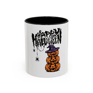 Tazza impilabile a forma di zucca di Halloween | Tazza da caffè di Halloween