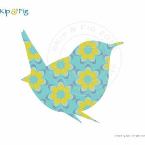 Wren applique template pdf applique pattern image 2