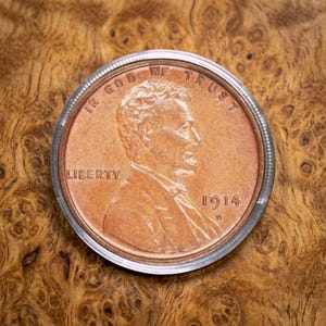 1914-D Lincoln vetepenny sällsynt nyckeldatum amerikansk cent Denver myntpenny