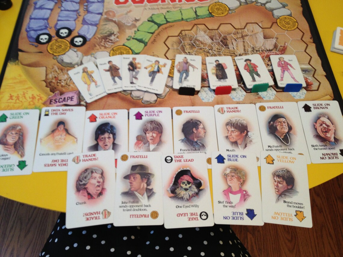 Goonies Board Game 1985 Etsy