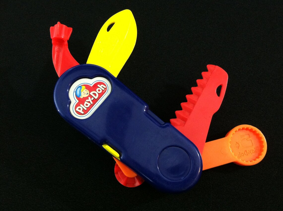 Supplies PlayDoh Pocket Knife Multi Tool Etsy