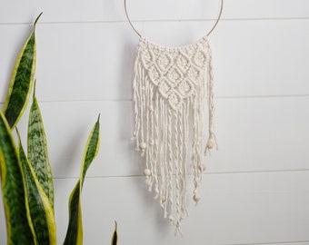 Macrame Dreamcatcher, Dreamcatcher Wall Hanging, Macrame Wall Hanging, Modern Macrame, Macrame Dreamcatcher Wall Decor, Nursery Decor, Boho