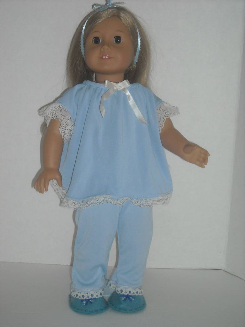 American Girl 18-inch Doll Blue Robes and Pajamas with Sippers Choice of 4 Styles
