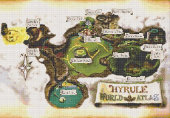 Hyrule Map: DdUdH: Seria Zelda U uma sequência de Ocarina of Time?