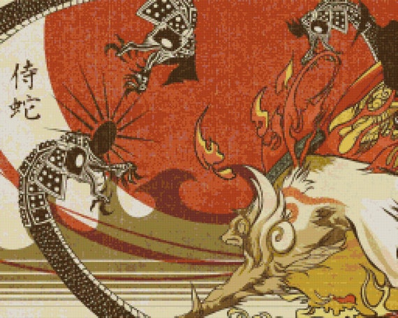 okami amaterasu vs orochi