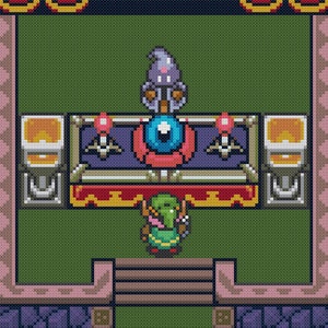 Zelda A Link to the Past The Hero&#39;s Fortune Cross Stitch Pattern