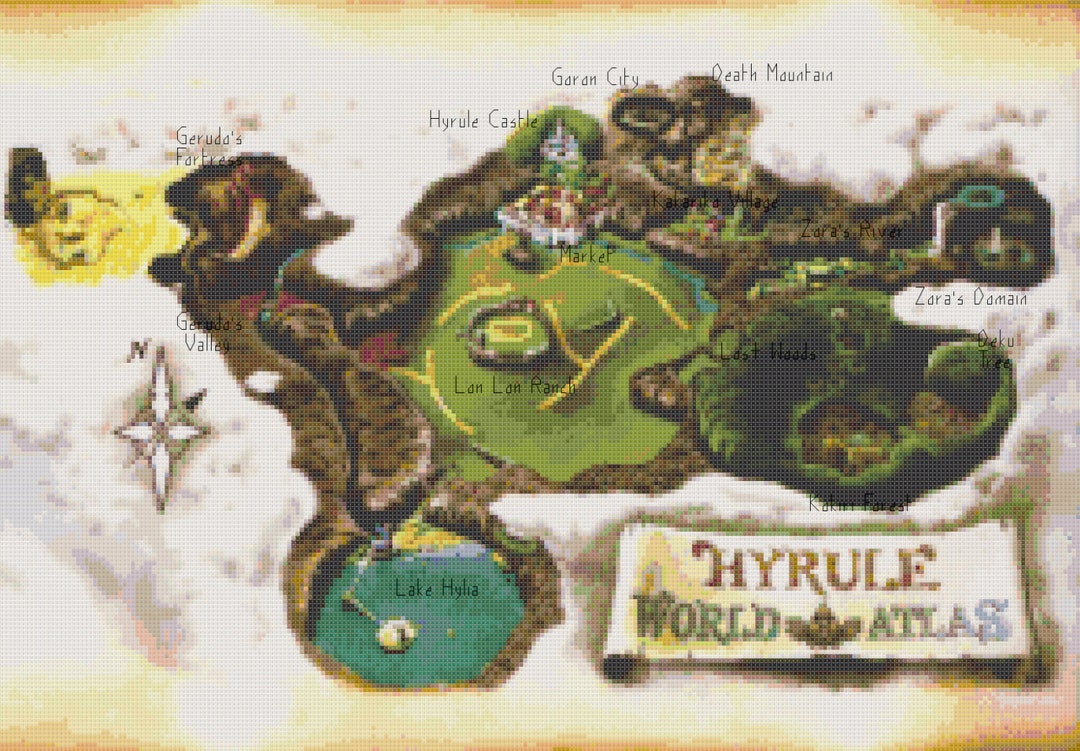 MrTalida on X: A user who wishes to stay anonymous has managed to import  the prototype Hyrule Castle map from the leak into the final Ocarina of Time  ROM. Check out the