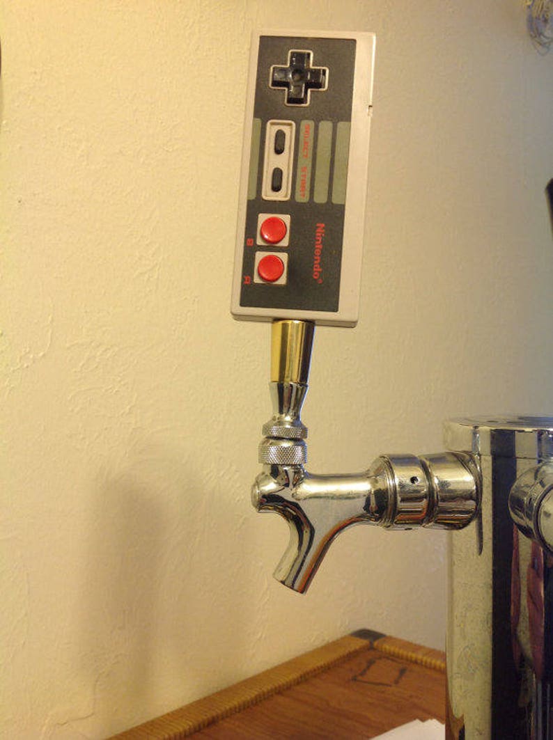 Nintendo NES Beer Tap Handle Controller Reproduction Etsy