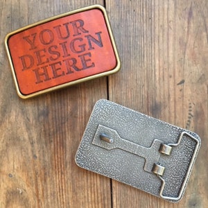 Design Your Own Belt Buckle Custom Belt Buckle Groomsman - Etsy