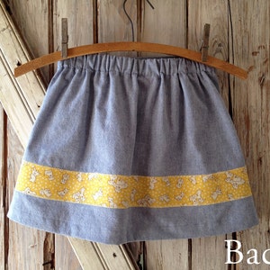 Lexi Girl's Applique Skirt PDF Sewing Pattern. Girl Sewing Pattern. Kids Clothing. Toddler Pattern. Sizes 1-8 image 4