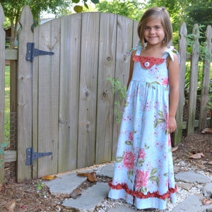 Adele - Twirl Vintage Style Dress Pattern. Girl's Sewing Pattern. Toddler Dress Pattern. PDF Pattern Sizes 1-10