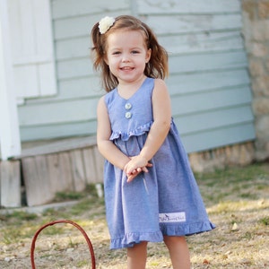 Pretty Pansy Easter Dress Pattern PDF. Sewing Pattern for Girls. Sizes ...
