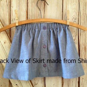 Ruby Jean's 30 Minute Skirt Girl's Skirt Pattern PDF. Girl Sewing Pattern. PDF Pattern. Toddler Pattern. Sizes 1-10 image 5