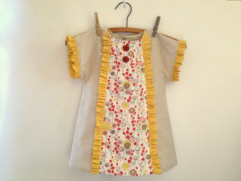 Suzie Q Baby Girl PDF Dress Pattern. Baby pattern. Sizes NB, 6m, 12m, 18m, 24m included image 3