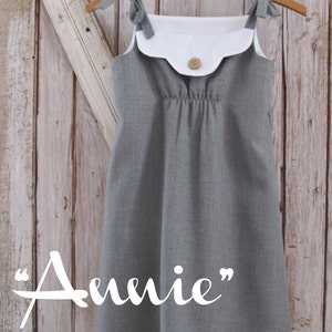 Annie Vintage Style Girl's Dress Pattern PDF. Girl's Sewing Pattern. Kid's Clothing. Sizes 12m thru 8 included image 2