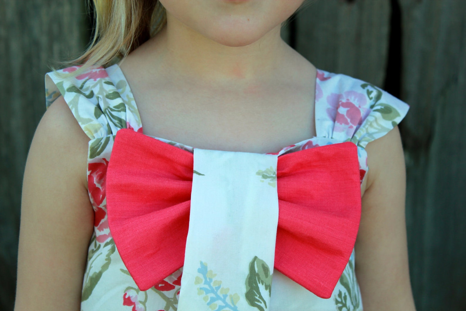 Girls summer dress PDF sewing pattern-the AUBREY DRESS main image 0