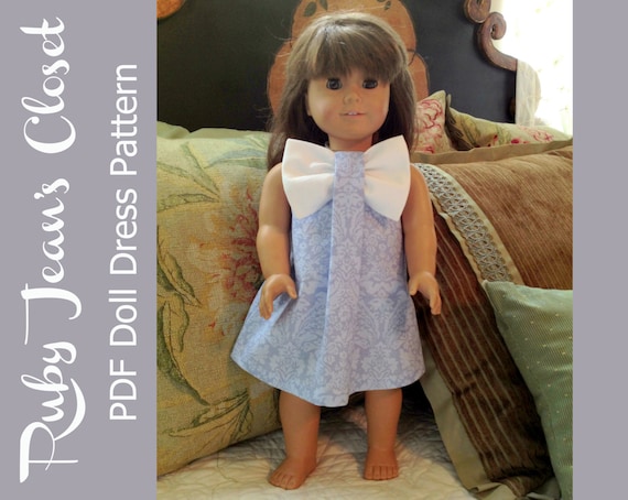 No-Sew 18 Doll Pillowcase Dress