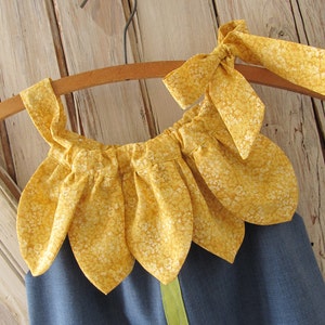 Sunny Flower Pillowcase Dress Girl Christmas Dress Pattern PDF. Kid's Children's Clothing. Easy Sew Sizes 12m thru 10 included image 3