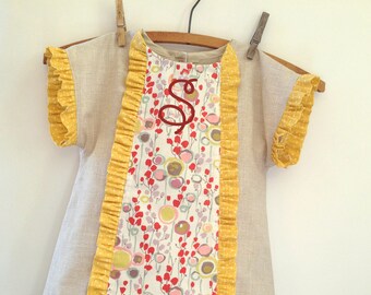 Suzie Q - Baby Girl PDF Dress Pattern.  Baby pattern.  Sizes NB, 6m, 12m, 18m, 24m included