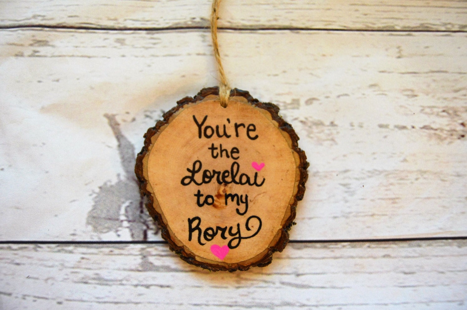 You're the Lorelai to my Rory | Christmas Ornament | Wood Tree Sl…