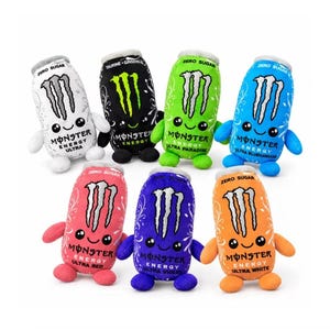 Peluche Monster Energy Drink (Peluche douce et coton PP)