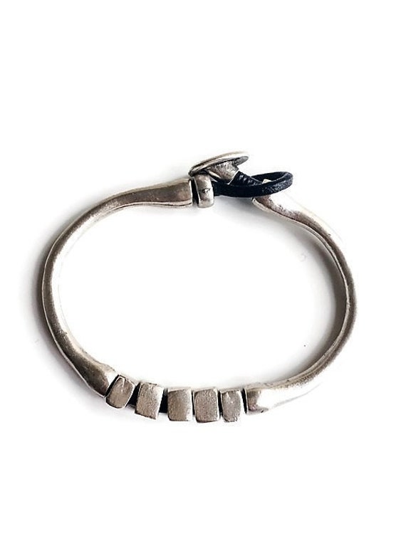Bangle Bracelet Silver Bangle Silver Bracelet Boho Bangle Etsy