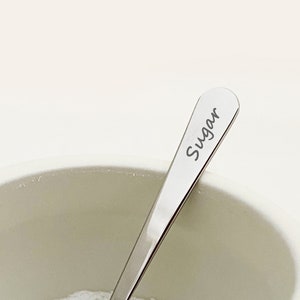 coffee spoon, tea spoon, personalized gifts, coffee lover, Housewarming gift, Small spoon, sugar spoon, herb spoon, salt spoon, mixing spoon